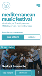 Mobile Screenshot of mmfestival.org